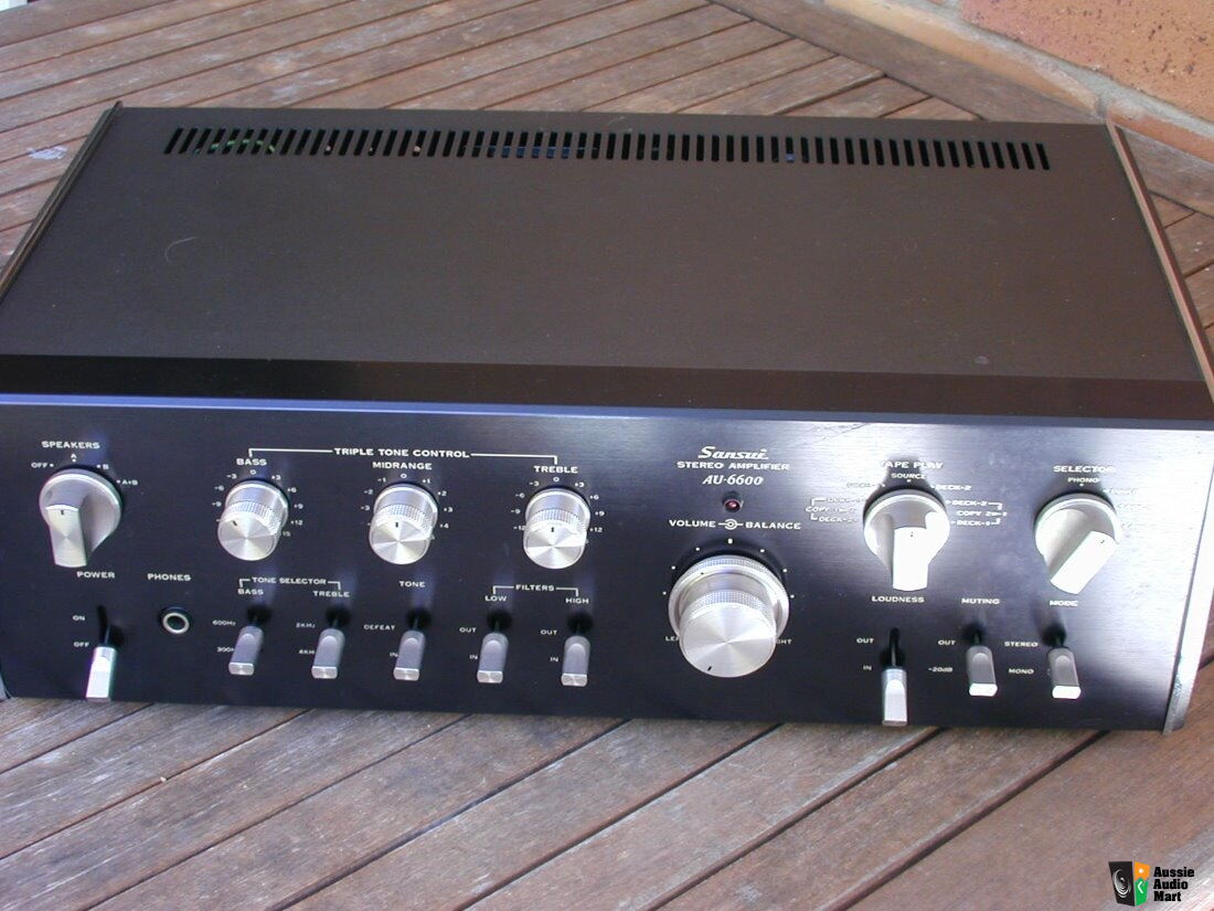 Sansui AU 6600 40/40W Integrated Amplifier-Beautiful Original