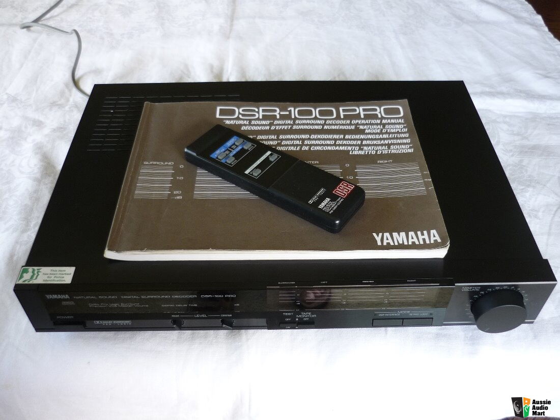 Yamaha DSR-100 PRO Digital Surround Decoder in Immaculate