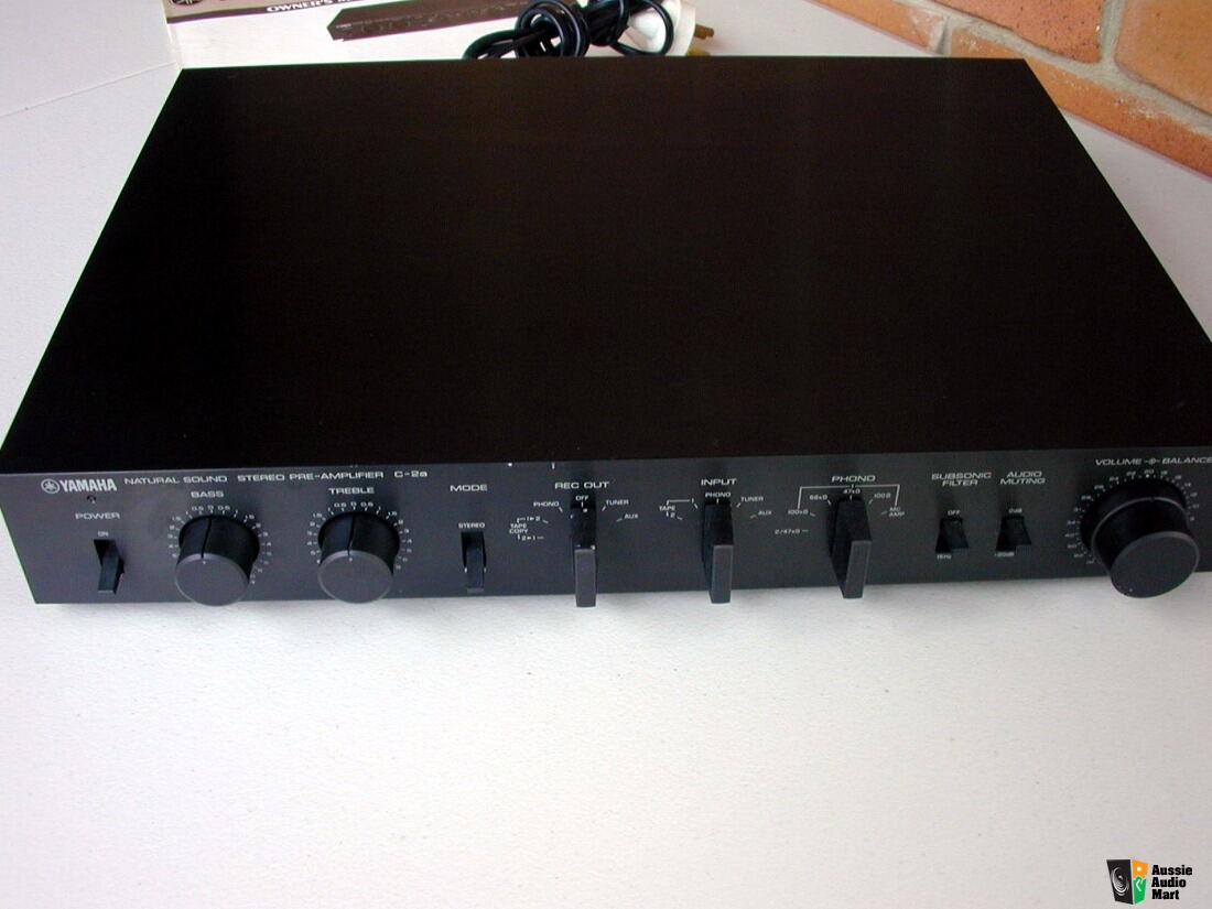 ブランド買蔵 YAMAHA CA-X1 STEREO PRE-MAIN AMPLIFIER