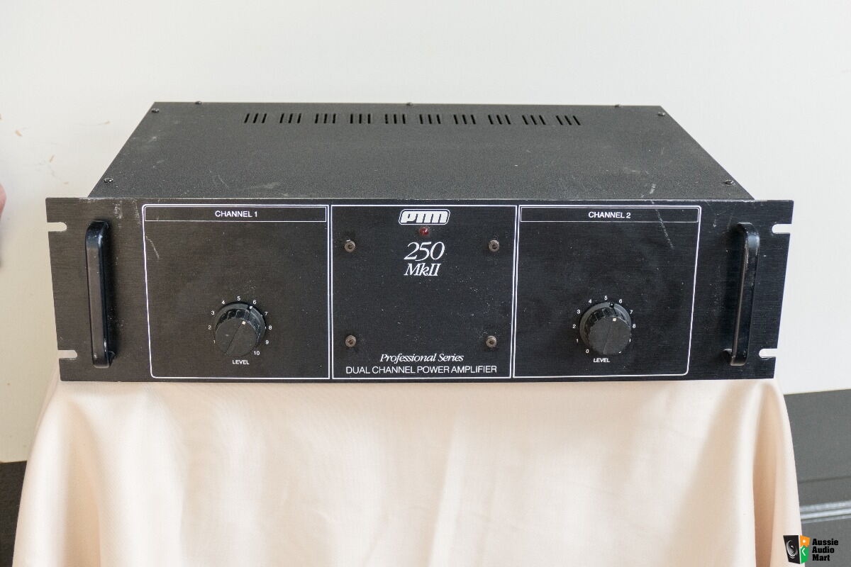 PTM Professional power amplifier For Sale Aussie Audio Mart