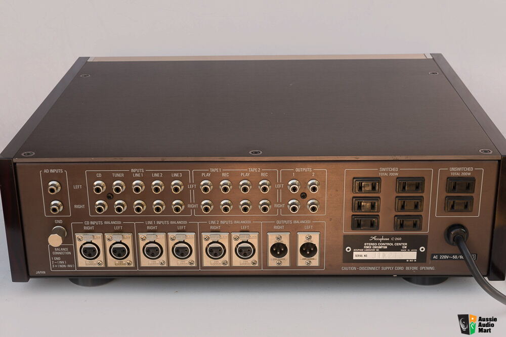 Accuphase C260 Control Center with MC/MM Photo #1977524 - Aussie