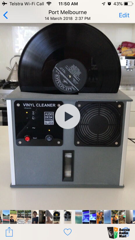 Audio Desk Systeme Ultrasonic Record Cleaner Photo 2415434