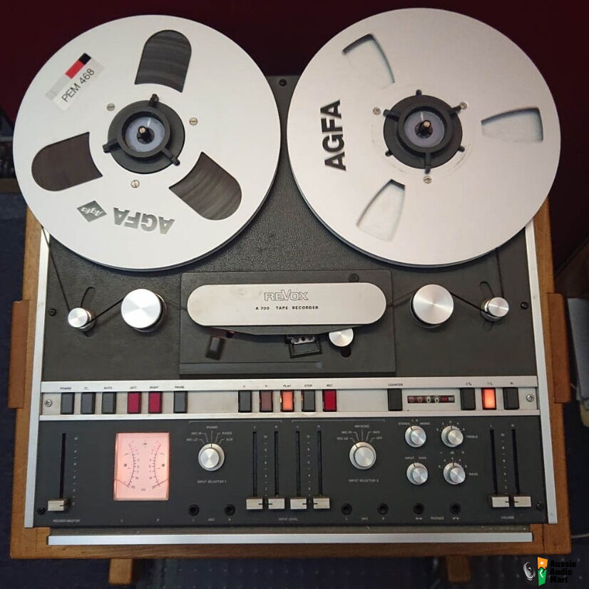 Revox A700 Reel-To-Reel Tape Deck and Accessories Photo #2576867 - Aussie  Audio Mart