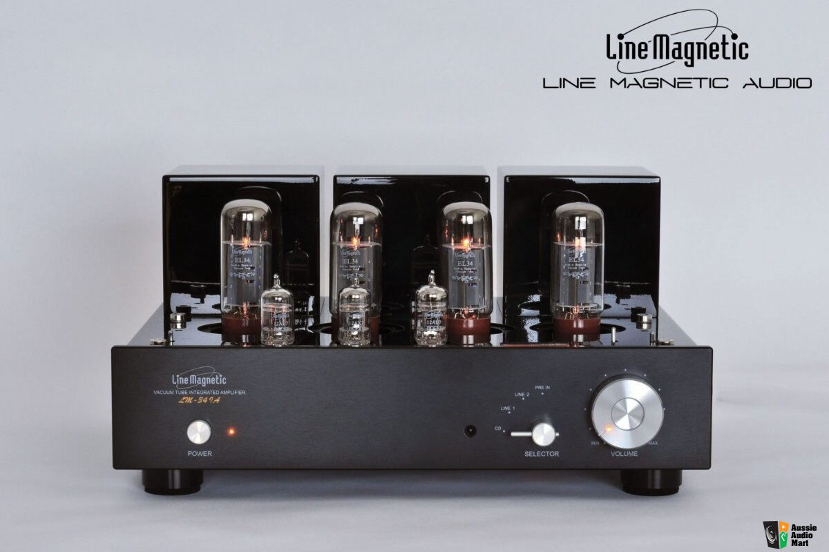 Line Magnetic LM34IA EL34 Integrated Amplifier Photo ...