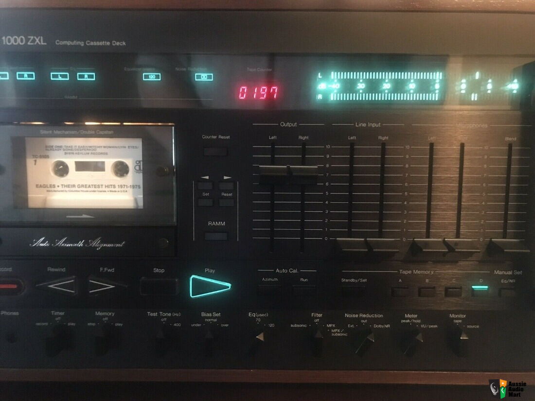 Nakamichi 1000ZXL, computing cassette deck, near mint, service by