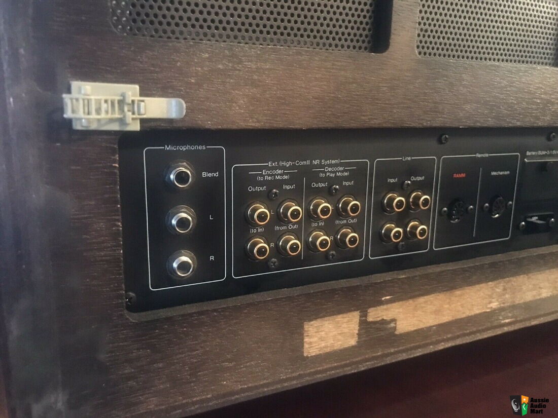 Nakamichi 1000ZXL, computing cassette deck, near mint, service by