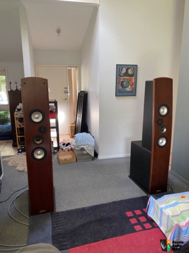 Genesis APM 1 Speakers Rare Amazing Photo 4492276 Aussie