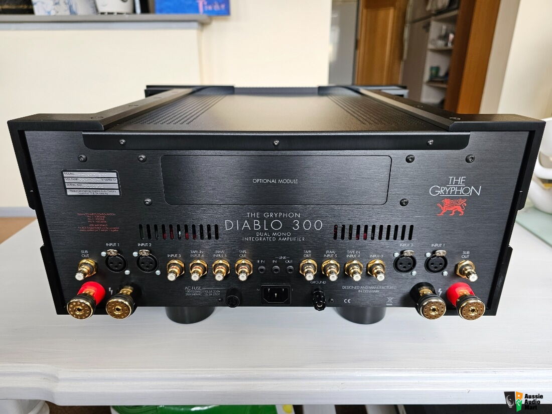 GRYPHON DIABLO 300 Integrated amplifier Photo 4516542 Aussie Audio Mart