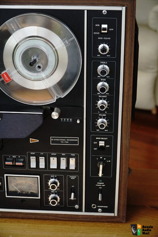 Sony TC-730 Reel to Reel Tape Recorder, Auto Reverse, 6 Head, 3 Motor,  Speakers Photo #4679701 - Aussie Audio Mart