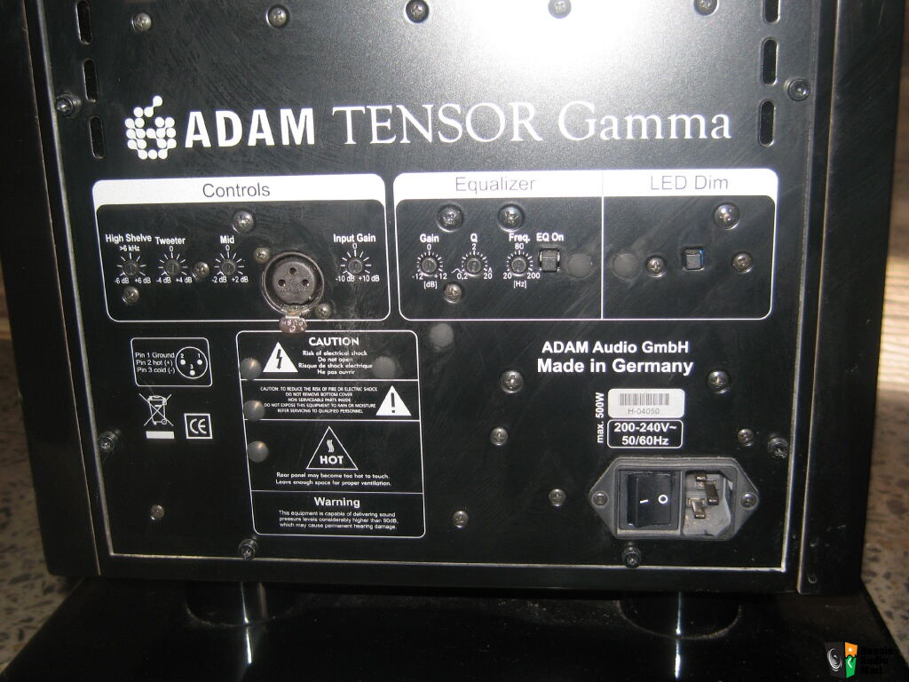 Adam Tensor Gamma Active Speakers
