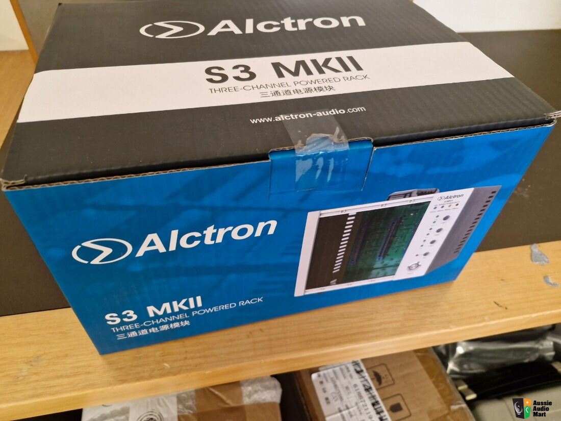 Alctron S3Mk3 500 Series 3-Slot Rack with Power Supply For Sale